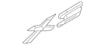 Genuine Bmw Nameplate 51-14-3-330-132. Fixed Price $49.66.
