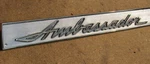1963 Amc Rambler Ambassador # 3482790 Front Grille Rear Trunk Emblem Oem. Fixed Price $39.99.