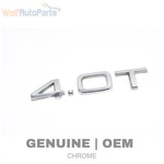 2013-2018 Audi S8 4.0L Trunk Emblem / Badge (4.0T) 4H0853743G. Fixed Price $16.99.
