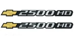 2PC For New Front Side Door Bowtie 2500 Hd Emblem 01-07 Silverado 15114051. Fixed Price $53.54.