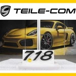 Porsche Boxster/cayman Badge/emblem/logo "718" Black 982853675B. Fixed Price $149.64.