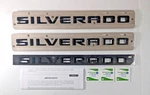 Genuine Oem Chevrolet 84806931 Black Wt Emblem Set Fits Silverado 2019-22. Fixed Price $33.98.