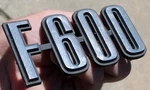 Oem Used 1973-1977 Ford F600 Truck Metal Fender Emblem D3TB16720EB. Fixed Price $35.00.