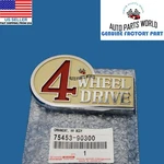 Genuine Oem Toyota 79-84 Land Cruiser FJ40 Rear 4WD Nameplate Emblem 75453-90300. Fixed Price $71.95.