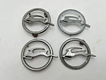 1962-64 Chevy Impala Quarter 1/4 Panel Emblem Oem (4). Fixed Price $49.00.