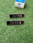 Nos 1968 - 69 Ford Mustang Ranchero Torino 351 Hood Scoop Emblem. Fixed Price $125.00.