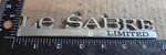 Buick Lesabre Limited Circa '03 Rear Fender Emblem 25648732 5975. Fixed Price $8.00.