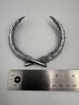 1979 1980 1981 Gm Cadillac Chrome Wreath Emblem With Pins 3/4 20131476. Fixed Price $29.66.