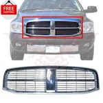 New Front Grille Assembly All Chrome Fits 2006-2009 Dodge Ram 1500 Pickup. Fixed Price $202.63.