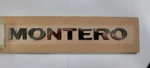 Genuine Emblem Badge Mitsubishi "montero" Logo Rear License Bracket 01 - 06. Fixed Price $33.50.