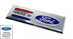 "powered By Ford" Adhesive Fender Emblem Mustang - 4 1/2" X. Fixed Price $49.95.