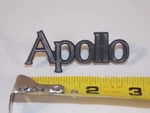 Vtg 1973 74 Buick Apollo Car Vehicle Roof Panel Trim Emblem Badge 9669539. Fixed Price $16.00.
