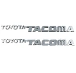 Toyota Tacoma Emblems Badge Logo Letter Front Door (2 Pieces) - Premium Adhesive. Fixed Price $31.80.