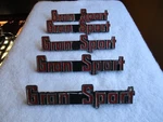 1965 Buick Riviera Gran Sport Large Fender Emblem Gs 1375168. Fixed Price $21.99.