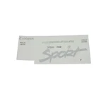 Genuine Mopar Bodyside Decal 5FC81HA2. Fixed Price $42.20.