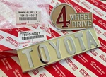 1969-1980 Toyota Land Cruiser FJ40 BJ40 FJ45 BJ43 Emblem Rear Name Set Left Oem. Fixed Price $99.95.