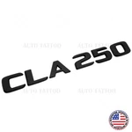 17-21 Cla 250 Emblem Trunk Lid Letter Logo Nameplate Badge Decorate Matte Black. Fixed Price $17.99.