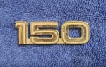 Ford Oem 150 Chrome Vintage Emblem Badge Logo Nameplate E4UB-15291C00-AA. Fixed Price $18.75.