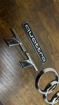 Genuine Audi Quattro Rear Emblem Badge Set - Rings, Tt, & Logo Chrome. Fixed Price $50.00.