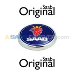 Saab 9-5 Sedan Emblem Rear Trunk Scania 2001-2005 4D New Genuine Oem 5289913. Fixed Price $69.99.