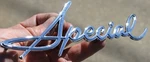 1964 1965 Buick Skylark "special" Script Emblem Oem Gm 4411508. Fixed Price $49.99.