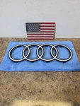 Oem ((brand New)) 2025 Audi Q7 Front Grill Emblem 4M0-853-605-A-90A. Fixed Price $89.97.