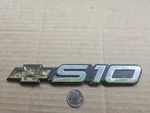 Chevy Oem 1994-2004 S-10 Chrome Door Emblem Badge Logo Nameplate 15629983. Fixed Price $13.99.