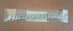 2014-2019 Toyota Highlander Luggage Compartment Nameplate Oem NO.2 75442-0E050. Fixed Price $22.98.
