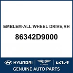 2016-2022 Kia Sportage Emblem-all Wheel Drive Oem New 86342D9000. Fixed Price $60.45.