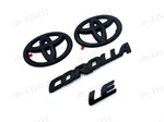 New Matte Blackout Overlay Emblem Fit 2020-2024 Toyota Corolla PT948-02200-02. Fixed Price $47.89.
