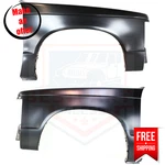 Front Fender Set Of 2 Steel Left Right For 1990-1994 Chevrolet S10 Blazer Tahoe. Fixed Price $255.99.