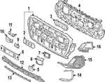 Genuine Audi Emblem 4M0-853-605-B-716. Fixed Price $77.47.