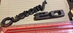 # 3944760 Chevrolet Chevy Custom 20 1969 1972 Truck Fender Metal Emblem Trim. Fixed Price $40.00.