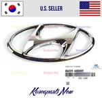 Front Bumper Emblem Mark *h* Silver 86311AB000 Oem Hyundai Elantra 2021-2023. Fixed Price $31.35.