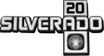 Oer Front Fender Silverado Emblem For 1981-1987 Chevy Truck Blazer Suburban. Fixed Price $55.98.