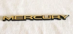 1998 - 2002 "mercury" Grand Marquis 24K Gold Plated Rear Emblem F8MZ5442528AA. Fixed Price $19.95.