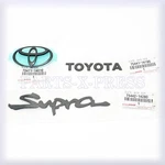Genuine Oem Toyota Supra Rear Emblem Logo Badge & Back Door Nameplates Set Of 3. Fixed Price $89.47.