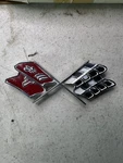 1968-1972 Chevrolet Corvette Front Nose Emblem Gm Part Number 3957809. Fixed Price $39.99.