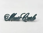 Original Chevy Emblem-monte Carlo Gm Chevrolet/ornaments 1970 S-3 Pin. Fixed Price $49.99.
