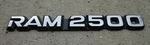 Dodge Ram 2500 Emblem Badge Decal Side Fender Rear Tailgate Oem Genuine Original. Fixed Price $19.64.