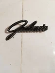 Original 1963 Ford Galaxie Chrome Glovebox Script Emblem C3AB-62C4460-A Qty. Fixed Price $35.00.