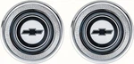 1974-81 Camaro Interior Door Panel Emblems ; With Black Bow Tie Logo. Fixed Price $89.99.