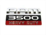 2007-2012 Dodge Ram 3500 Heavy Duty Emblem Decal Nameplate Mopar Genuine Oe New. Fixed Price $112.49.