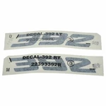 2017-20 Dodge Charger Daytona Left & Right Fender 392 Decal Sticker Emblem Mopar. Fixed Price $35.53.