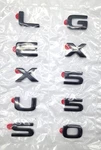 Genuine New Oem Gloss Black Lexus Gx 550 Out Emblem Overlay PT948-60240-02. Fixed Price $144.99.