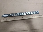 00 01 02 03 04 Chevrolet Suburban Trunk Logo Emblem 15707459 15.75 DL1. Fixed Price $29.99.