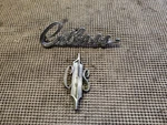 1967 Oldsmobile Cutlass Supreme Fender & Trunk Deck Lid Emblems 395064 7674522. Fixed Price $40.00.