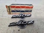 Pair Vintage Nos Nissan Datsun 240Z Roof Pillar Emblems 76808-E4601. Fixed Price $299.95.