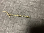 Vintage Desoto Gold Firedome Speaker Dash Interior Emblem Oem 1685819. Fixed Price $30.00.