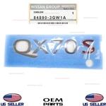 Genuine Rear Trunk Lid Emblem Logo Nameplate Oem Infiniti QX70S 2014-2017. Fixed Price $79.98.
